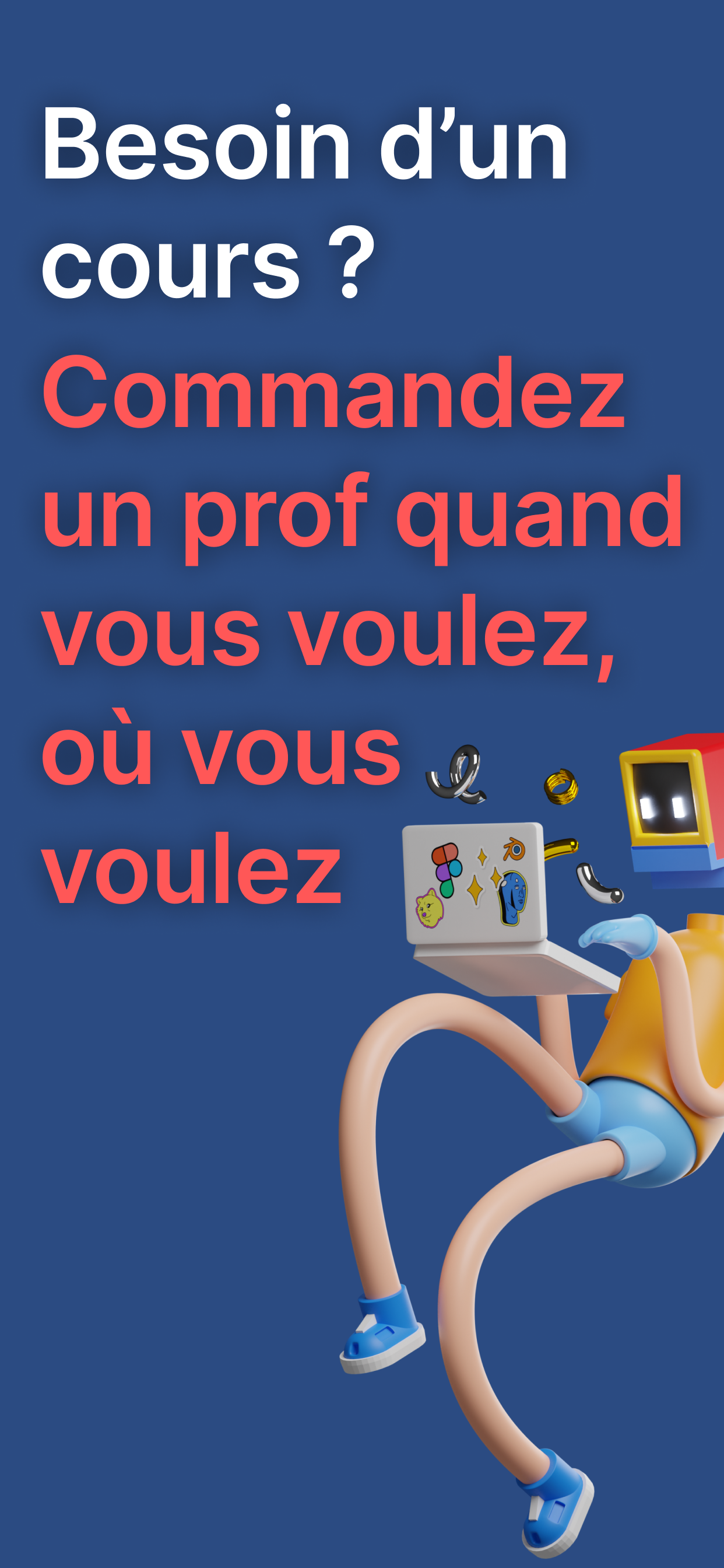 ViteUnProf un cours quand vous voulez, où vous voulez